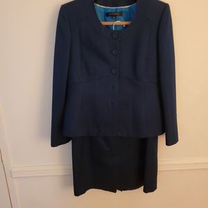 Anne Klein navy suit